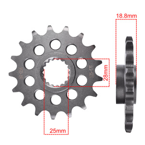 เฟืองโซ่ด้านหน้าสำหรับมอเตอร์ไซค์525-17ตันสำหรับ husqvarna 900 <span class=keywords><strong>Nuda</strong></span> 2012 - Product Image 6