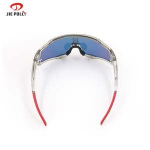JIEPOLLY OEM Logo personnalisé fabricant coupe-vent polarisé sécurité sport lunettes lunettes cyclisme vélo lunettes de soleil v - Product Image 5