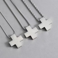 Collier en acier inoxydable avec pendentif croix Anime Katsuragi Misato pour femme, bijoux de cosplay, chaîne à perles, breloques, amulette