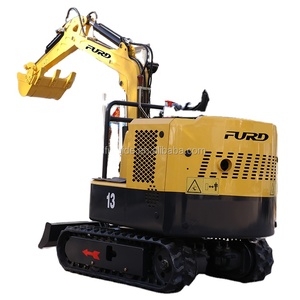 Mini-excavatrice sur chenilles haute puissance, faible consommation de carburant, pour la construction, très demandée - Product Image 3