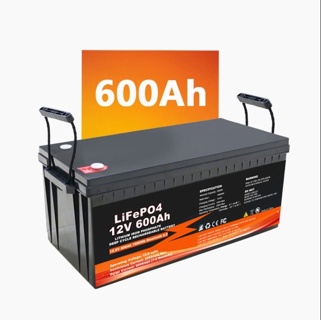Deep Cycles 12.8V 600Ah Lifepo4 12V 24V 48V 100Ah 200Ah 314Ah 400Ah 460Ah 628Ah Waterproof Heating Lithium Battery Solar Battery