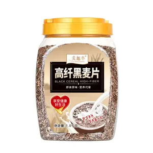 Maiqufeng oatmeias seca proteína rye flakes de cereal puro sem acessório frutas cereais café da manhã