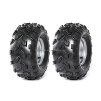 Pneu et jante 8 pouces 21x7.00-8 21x7-8 à 4 trous pour ATV, tondeuse à gazon, UTV, kart, buggy