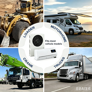 Condizionatore d'<span class=keywords><strong>aria</strong></span> 24V per Camper e Furgoni, Unità APU Elettrica per Auto e Camion, Climatizzatori per Veicoli Commerciali - Product Image 5