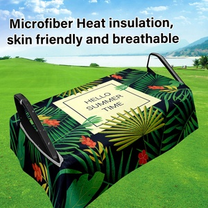 Cojín de asiento de microfibra nuevo personalizado de fábrica, funda de asiento de carrito de Golf, cojín de secado rápido, manta de toalla de asiento de carrito de Golf - Product Image 3