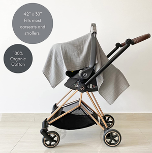 100% <span class=keywords><strong>coton</strong></span> crêpe bébé panier couverture tricoté mousseline <span class=keywords><strong>gaze</strong></span> poussette parasol couverture literie nouveau-né canapé usage domestique voyage-amical - Product Image 2