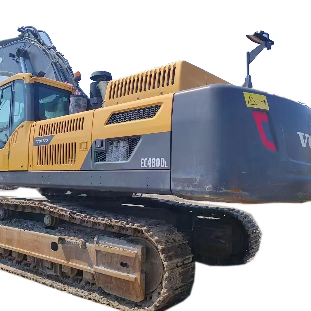 Madencilik için kullanılan yüksek verimli paletli ekskavatör kazıcı makine 480 ton VOLVO EC480 EC480DL EC480E büyük ekskavatör