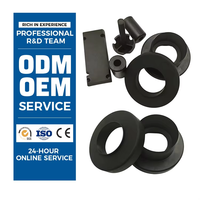 Pièces en plastique injectées sur mesure de haute précision PP/PC/PA66/ABS certifiées ISO9001, MOQ 1, services de moulage sur mesure pour les OEM industriels