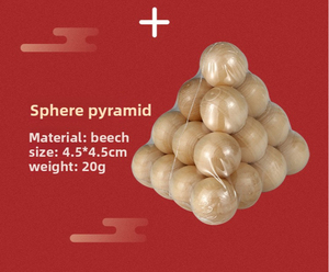 Jouet éducatif en bois pour enfants très vendu, blocs de verrouillage, <span class=keywords><strong>7</strong></span> pièces, mini cubes de verrouillage pour les enfants de 5 à <span class=keywords><strong>7</strong></span> ans - Product Image 6