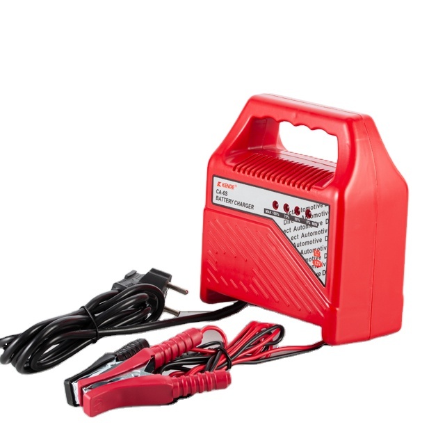 12-24V 6A Inverter Technology Automatic Phone Holder Battery Charger Maintainer Smart Stop/Start Function KENDE CA-6S Model 1