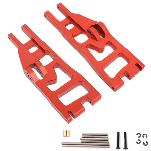 1/6 Blackout XTE SC XBE <span class=keywords><strong>Broyeur</strong></span> 4 pièces alliage avant arrière Suspension bras pièces métalliques pour RC voiture passe-temps mise à niveau remplacement - Product Image 5