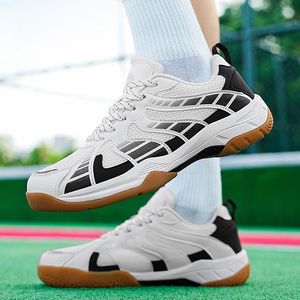 <span class=keywords><strong>Scarpe</strong></span> Sportive in Schiuma Traspirante <span class=keywords><strong>per</strong></span> <span class=keywords><strong>Pallavolo</strong></span>, Badminton, Tennis da Tavolo, <span class=keywords><strong>Scarpe</strong></span> da Allenamento Antiscivolo di Alta Qualità - Product Image 6