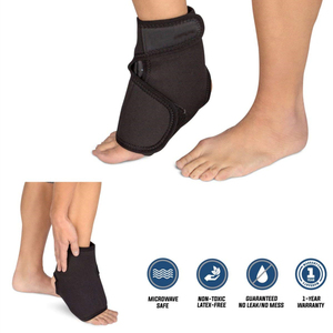 Enveloppe de poche de glace pour pied de cheville pour blessures pochette de glace réutilisable pour entorse plantaire chevilles Achille - Product Image 5