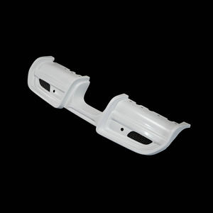 สำหรับมินิ F56 JCW สไตล์ไม่ทาสีใยแก้วด้านหลังกันชน Diffuser (เปลี่ยน) - Product Image 3