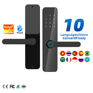 Cerradura Inteligente Digital para Puerta Sinon Security Airbnb Home Cerradura Tuya TTlock, Funciona con Alexa para Edificios de Apartamentos - Product Image 1