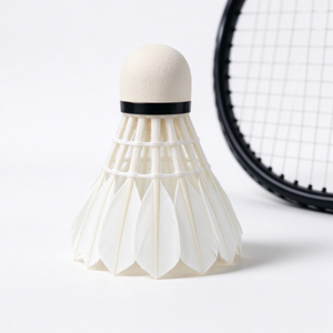 Pluma de Bádminton <span class=keywords><strong>Ganba</strong></span> Cigu de Alta Calidad para Torneos, Velocidad 78, Peso 5g - Product Image 1
