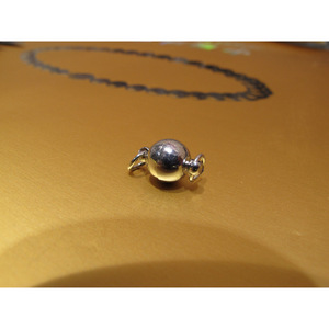 Ensemble de colliers avec boucle en argent tibétain, bijoux minimalistes ronds de 8 mm pour colliers et bracelets - Product Image 5