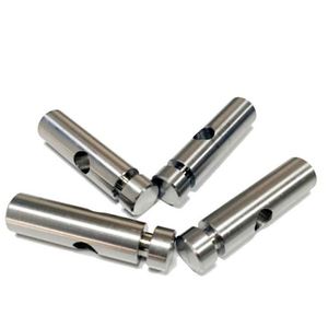 HXMT haute précision 5 axes CNC usinage acier inoxydable/laiton/aluminium/titane pièces de production, pièces d'usinage de tournage CNC - Product Image 6