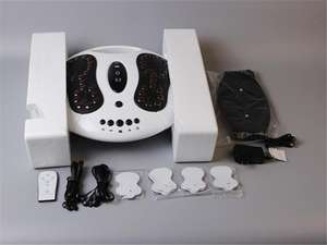 Mesin <span class=keywords><strong>Stimulator</strong></span> listrik murah ulasan listrik portabel Tens Ems alat pijat kaki - Product Image 5