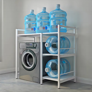 Nuevo Producto en Tendencia 2026: Estante de Almacenamiento de Toallas de 3 Niveles de Acero al Carbono, Tipo Vertical, Multifuncional, Oferta Directa para el Hogar - Product Image 4