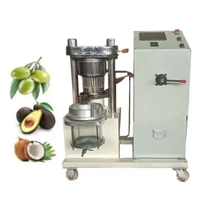 hydraulic oil press with vacuum filter system capacity 45kg/hour olive cocoa avocado HJ-H150