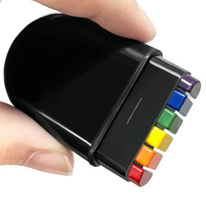 Peinture faciale 6 couleurs pour la Coupe d'Europe, bandes arc-en-ciel, crayon de graffiti facial DIY, stylo pour fans 10g - Product Image 4