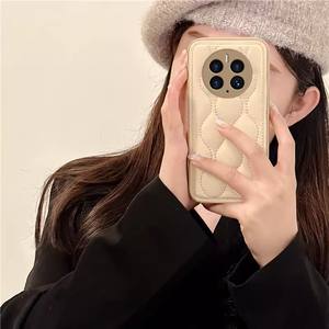 Doudoune en cuir, étui complet pour téléphone Mate60pro, Nova11 anti-chute, protection populaire P50Pro - Product Image 3