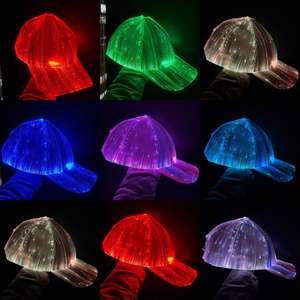 Topi Baseball LED Unisex <span class=keywords><strong>2026</strong></span> dengan Lampu LED Multi-Warna, Baterai Isi Ulang, untuk Pesta, Pertunjukan Musik, Topi Dewasa yang Modis - Product Image 3