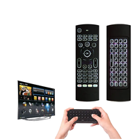 Venta caliente MX3 2,4G Universal Air Mouse remoto ABS Mini teclado para Android TV/Box HTPC Xbox Control