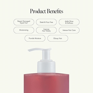 Shampooing sans rinçage lissant hydratant <span class=keywords><strong>réparateur</strong></span> anti-pelliculaire OEM ODM pour cuir chevelu bouclé et gras à l'eau de rose de Damas et aux graines de rose musquée - Product Image 2