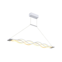 Nuevo candelabro colgante único para encimera de cocina, luz colgante de gel de sílice para comedor