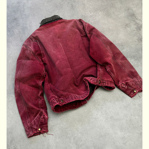 Giacca da Lavoro LARSUR Personalizzata con Applicazioni Ricamate, Effetto Invecchiato, in Tela Pesante, Abbigliamento da Lavoro con Strass per Carpentieri - Product Image 3