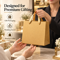 Sacs cadeaux en carton de luxe personnalisés avec poignées en ruban pour emballages cadeaux haut de gamme, commandes en gros avec logo personnalisé