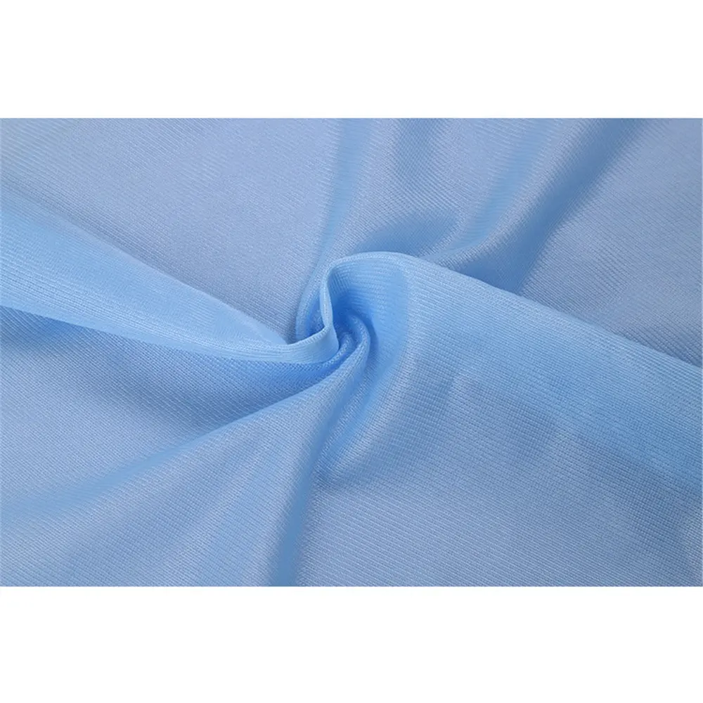 Wholesale Customization Recommend Breathable 100% Spandex Polyester Warp Knitting Gauze For Electric blanket