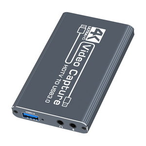 Carte de <span class=keywords><strong>capture</strong></span> vidéo audio HDMI 4K vers USB 3.0 pour jeux HDTV pour ordinateur TV - Product Image 1