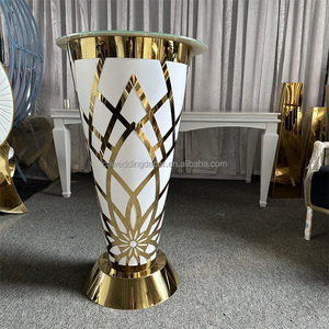 Centros de <span class=keywords><strong>mesa</strong></span> de boda de lujo Decoraciones de <span class=keywords><strong>mesa</strong></span> Mesas de Bar Metal Hotel Home Mesas de café - Product Image 2