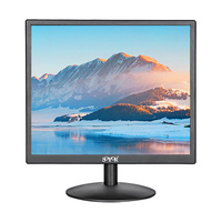 Moniteur d'ordinateur de bureau PC de 17 pouces avec écran carré TN