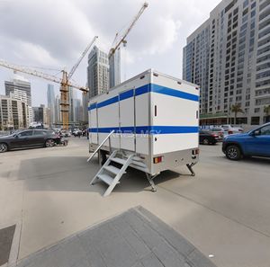 Baños Portátiles Móviles 2025, Inodoro Exterior en Venta, Remolque de Baño de Lujo - Product Image 1