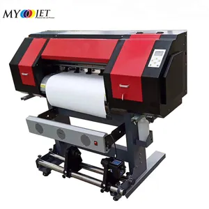 Myjet 60cm XP600 프린트 헤드 티셔츠 프린터 애완 동물 필름 프린터에 직접 인쇄 Dtf 소규모 기업용 소형 잉크젯 프린터