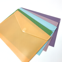 Carpeta con Clip Tamaño A4, Cinta Adhesiva Mágica, Carpeta Opaca con Logotipo Personalizado, Compatible con Archivadores, Hecha de Material PP Duradero, Impermeable y Ecológico para la Escuela
