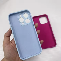 Coque de téléphone en silicone TPU microfibre anti-chute en gros pour iPhone 11 12 13 14 15 16 Pro Max 7 8 Plus X XS Max XR