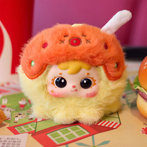 Three Little Hairs Figurine de crevette frite en peluche, boîte mystère, jouet décoratif créatif et mignon, cadeau - Product Image 2