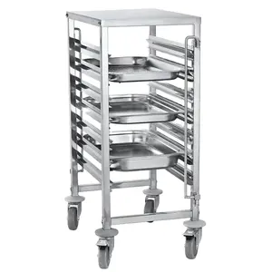 Factory Hot Sale 201 Stainless Steel Bakery Trolley With Fair Price