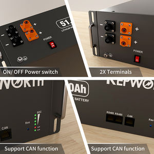 मुफ्त शिपिंग <span class=keywords><strong>48v</strong></span> 51.2v 100ah 200ah 300h 400h लिथियम आयन बैटरी सौर ऊर्जा भंडारण बैटरी घरेलू सौर ऊर्जा प्रणाली - Product Image 5