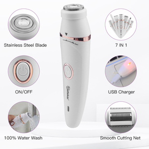 เครื่องกำจัดขนอเนกประสงค์ 7 in 1 ยี่ห้อ Hatteker สำหรับผู้หญิง แบบล้างทำความสะอาดได้ - Product Image 3