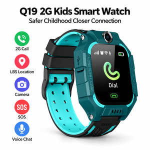 Montre connectée Android Q19 pour enfants, 4G GPS, double carte SIM, écran OLED, appel vidéo SOS, suivi d'activité, paiement, étanche, en caoutchouc et plastique, fonction réponse - Product Image 4
