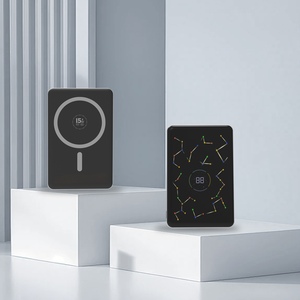 Nuevo y en Tendencia: Batería Externa Magnética Inalámbrica 3 en 1 de 5000mAh con Carga Rápida PD de 22.5W, Semi-Sólida, para Reloj y Teléfono Móvil - Product Image 1