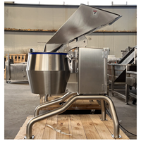 Hoge snelheid Lijie groentesnijmachine voor de verwerking van aardappel-, cassave- en yamchips, 380V, 1000kg/u capaciteit, meskern.