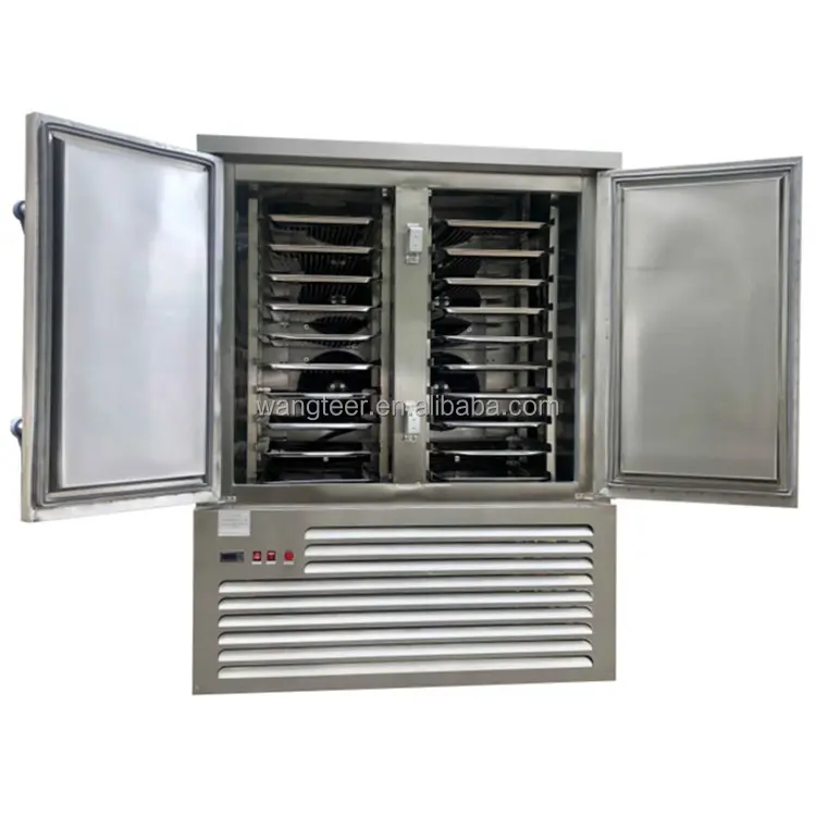 650L 빠른 냉장고-40 도 만두 고기 닭 물고기 냉각장치 돌풍 어는