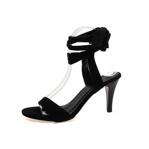 Sandalias de Tacón Alto con Tiras Cruzadas y Punta Abierta, Estilo Coreano, Verano 2026, Zapatos de Mujer con Tacón Delgado y Sexy - Product Image 5